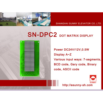 Матричный индикатор для Лифт (SN-DPC2)